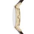 Emporio Armani Three-Hand Quartz (39mm) Brown Sunray Dial / Brown Leather Strap AR11824 - alternate view 4