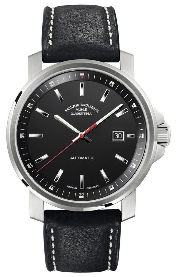 Mühle Glashütte M1-25-33-LB 29er Big Leather Band Black Watch