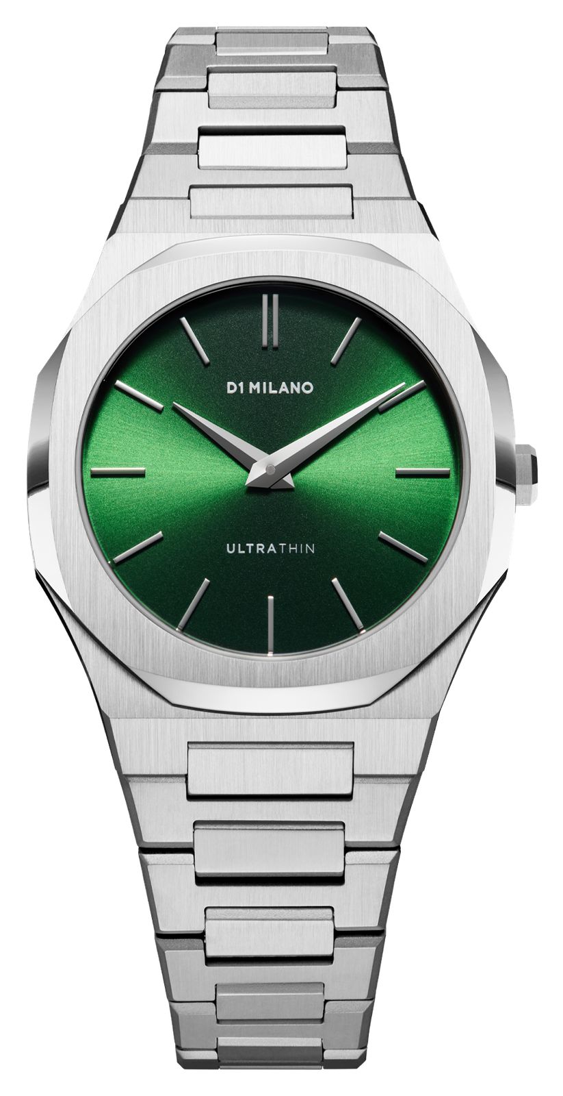 D1 Milano UTBL11 Ultra Thin Petite Moss (34mm) Green Sunray Watch