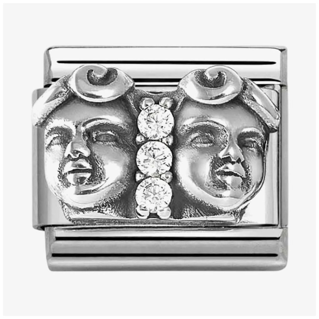 Nomination 330326/03 Classic Gemini Sterling Silver Charm Jewellery