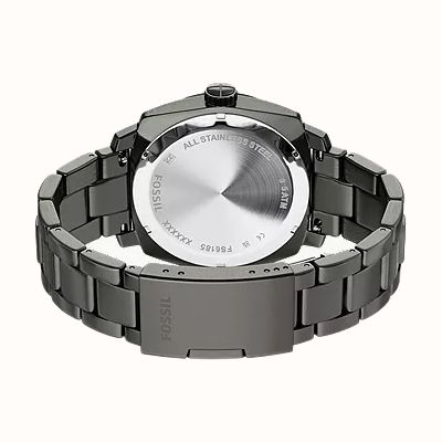 Fossil Machine 41 mm Three-Hand Date Smoke Stainless Steel Watch FS6185 - alternate view 5