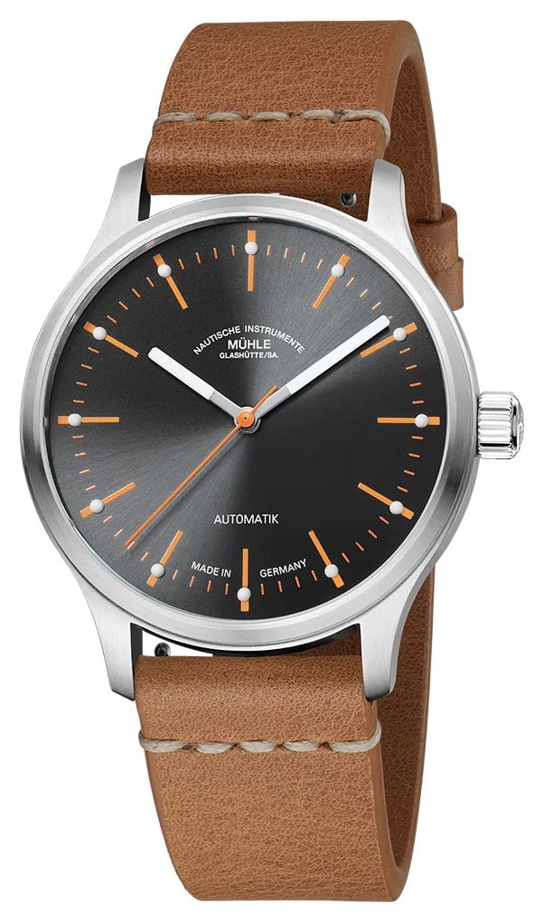 MÃ¼hle GlashÃ¼tte M1-40-75-LB-II Panova Lime Automatic (40mm Watch