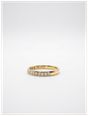 0.33ct Natural Diamond 9ct Yellow Gold Channel Set Ring HET100023 - alternate view 2