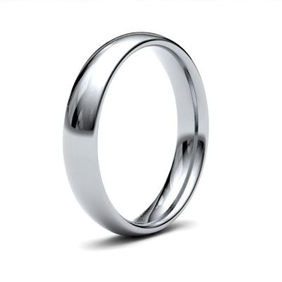 James Moore Wedding Ring  | 4mm | Medium | Size Traditional Court | AG_4GMC-9W AG_4GMC-9W