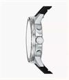 Fossil Bannon 45 Mm Multifunction Black Silicone Watch BQM2494 - alternate view 3