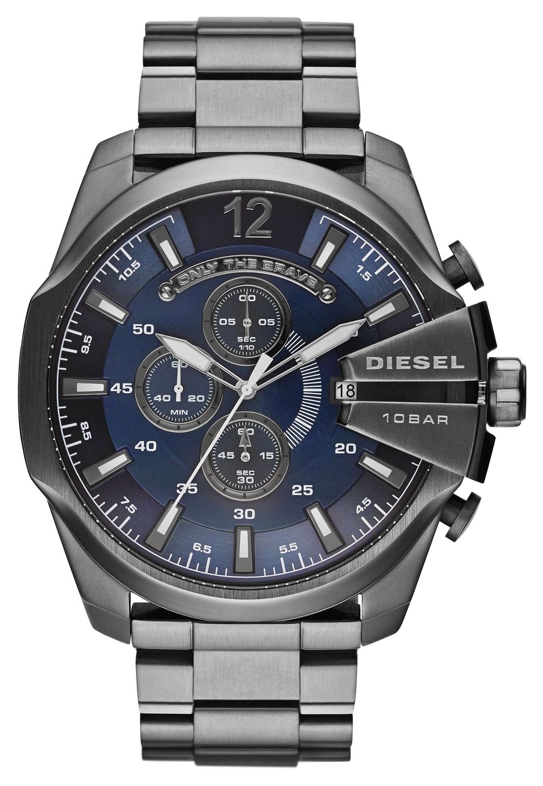 Diesel DZ4329 Mega Chief Chronograph Watch Blue Dial