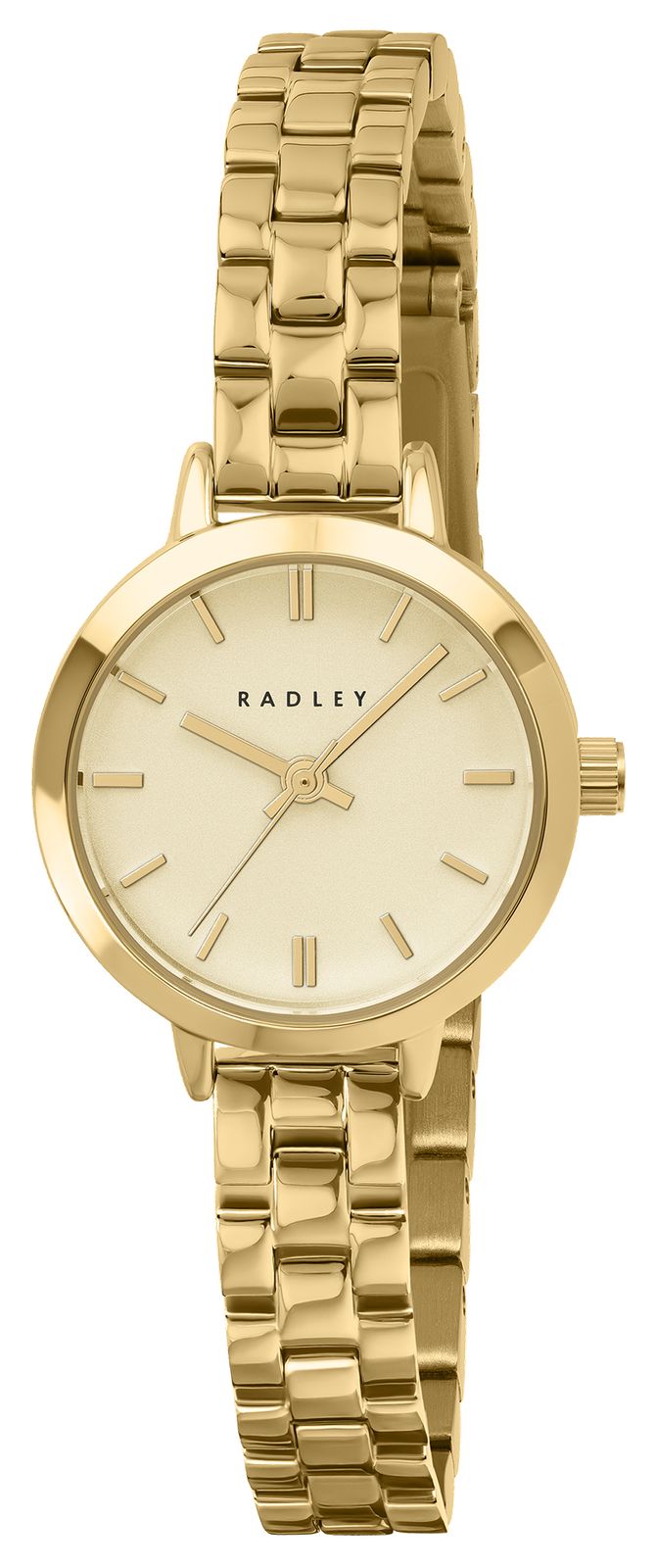 Radley RY4684 Three-Hand Quartz (24mm) Champagne Dial / Gold Watch