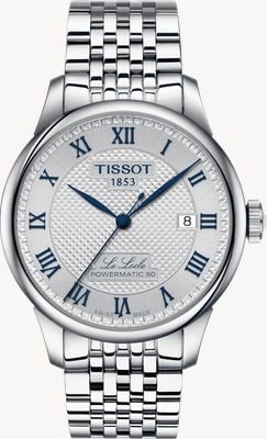 Tissot Le Locle Powermatic 80 20th Anniversary Edition (39mm) Silver Dial / Stainless Steel Bracelet T0064071103303