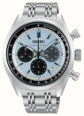 Seiko Prospex Speedtimer “Grand Touring” Mechanical Chronograph in Sky Blue HBD001J1