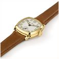 Hamilton American Classic Cushion Mechanical (30mm) Sandblasted Beige Dial / Brown Leather Strap Watch H36119520 - alternate view 4