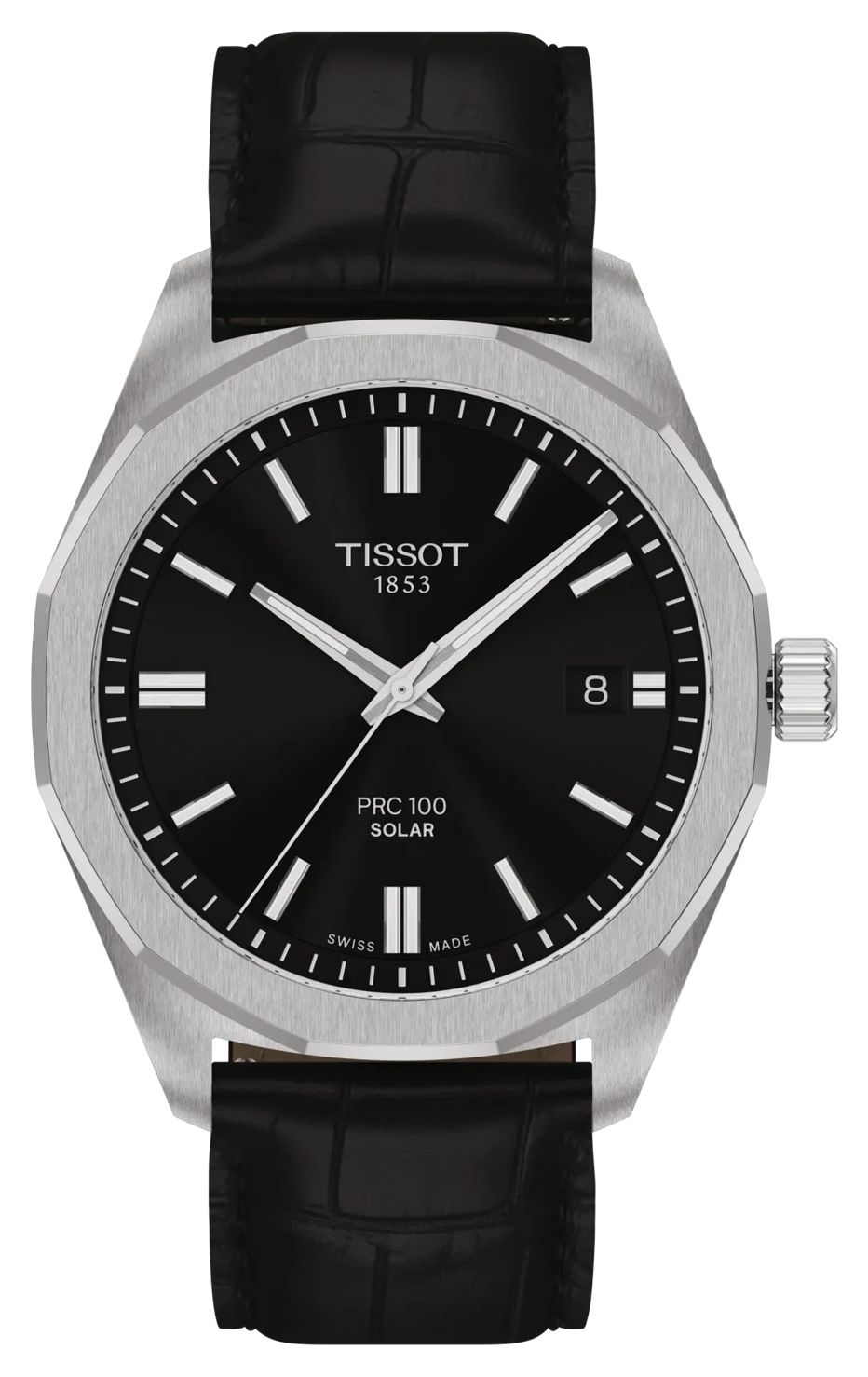 Tissot T1514221605100 PRC 100 Solar (39mm) Black Dial / Watch