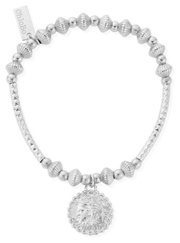 ChloBo SBHNCD3452 Pattern Noodle Disc Goddess Bracelet Jewellery