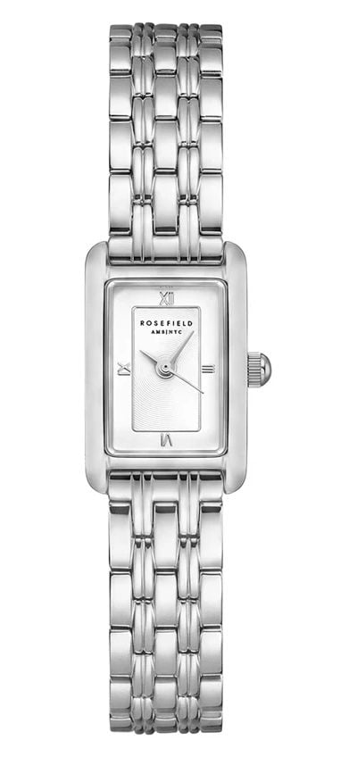 Rosefield MWSSS-M09 Heirloom Mini Silver Stainless Steel Watch
