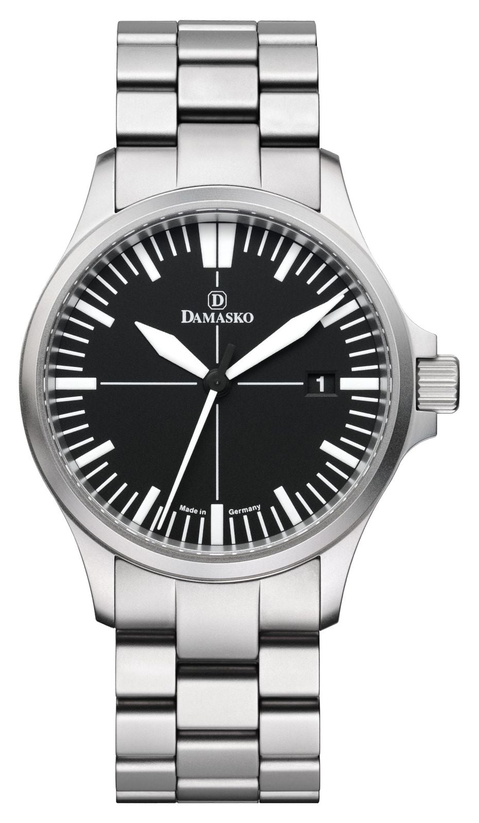 Damasko DK32 STEEL BRACELET DK32 Three-Hand Manufacture Watch
