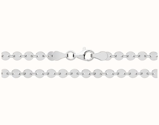 James Moore TH Silver Disc Chain 22" G1348/22