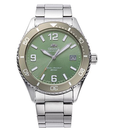 Orient RA-WJ0001E10B Solar Sports Diver (39.9mm) Pistachio Watch