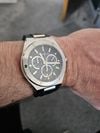 Customer picture of Herbelin Cap Camarat Chrono | Blue Dial | Black Silicone Strap 37645A15CA