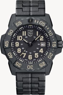 Luminox Navy Seal 3500 Series CARBONOX™ Edition (45mm) Black Dial / Black CARBONOX™ Oyster Style Bracelet XS.3510