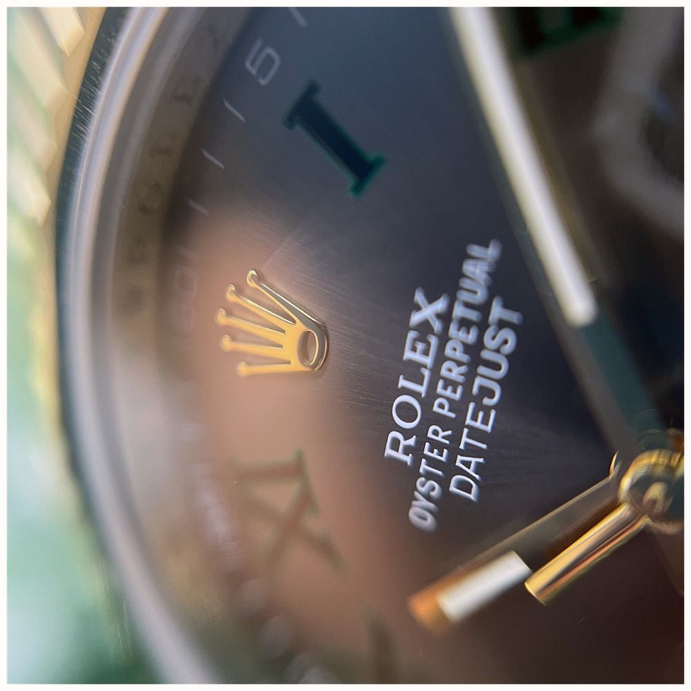 Pre-owned Rolex Oyster Perpetual Datejust (41mm) Grey Sunray Dial / Two-Tone Stainless Steel Bracelet JMP-1443911 - alternate view 2