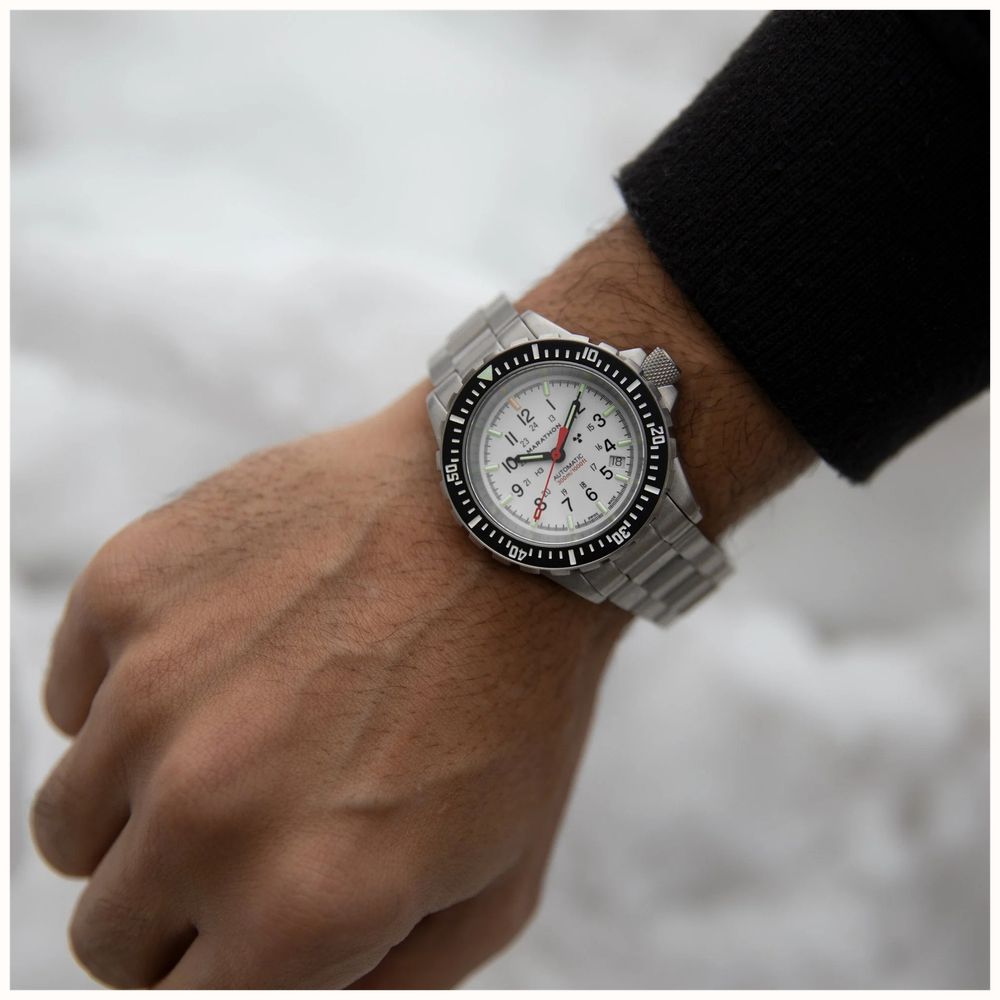 Marathon Arctic Edition Gsar Large Diver's Automatic (41mm) White Dial 