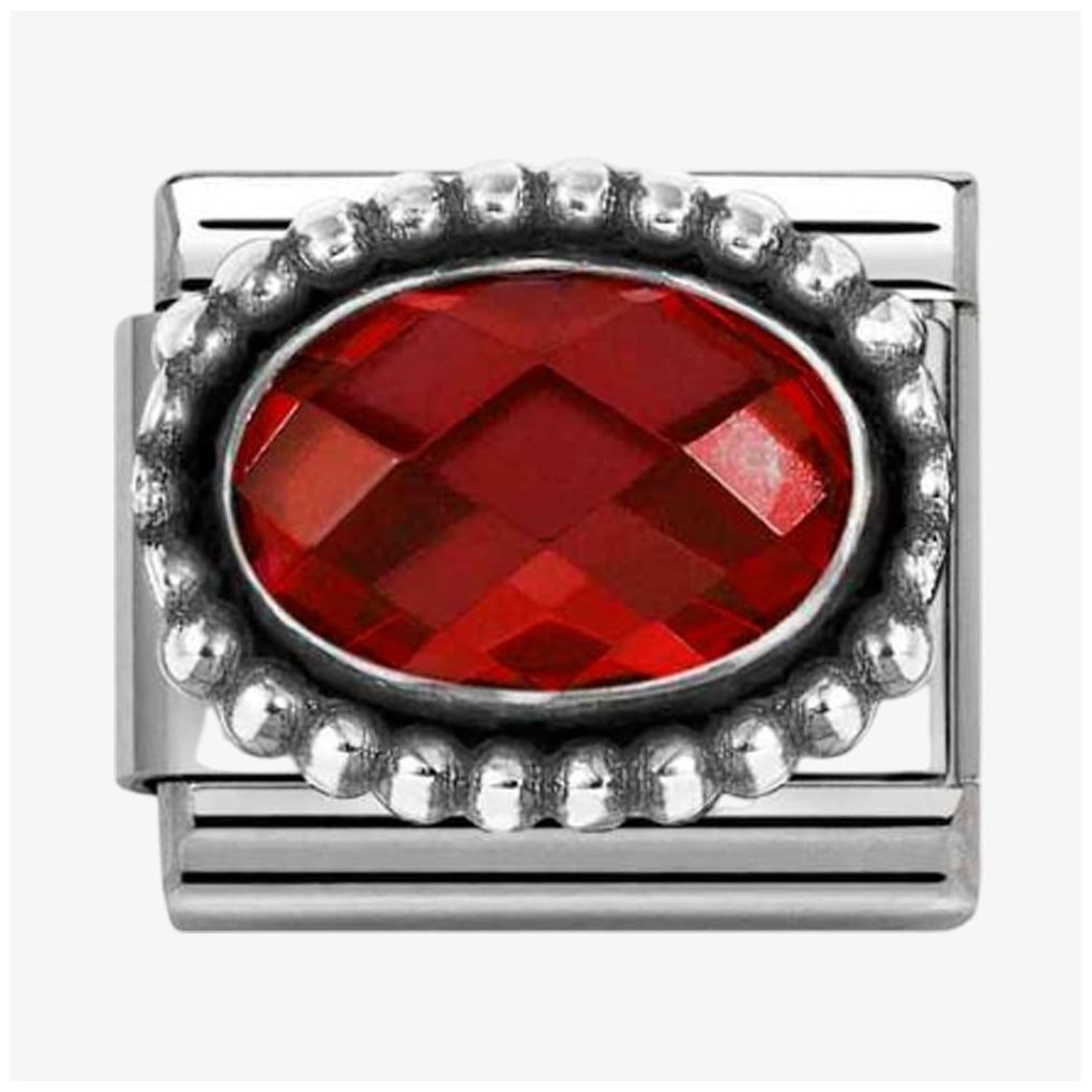 Nomination 330607/005 Classic Red Cubic Zirconia, Vintage Jewellery