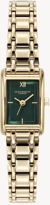 Olivia Burton 16mm Mini Grove Forest Green Dial / Gold Bracelet 24000436