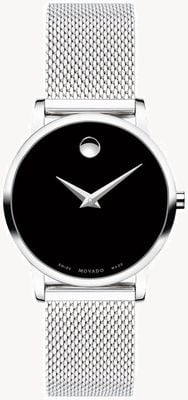 Movado Women's Museum Stainless Steel Mesh Bracelet 0607220