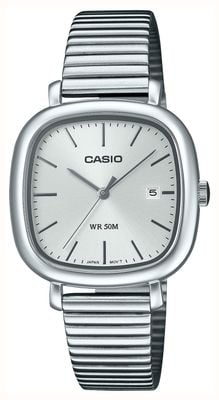 Casio Core LTP-B166 Series (30mm) Silver Dial / Stainless Steel Bracelet LTP-B166D-7AVEF