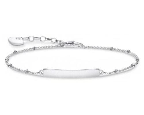 Thomas Sabo A1975-001-21-L19V Silver Engravable Bracelet Jewellery