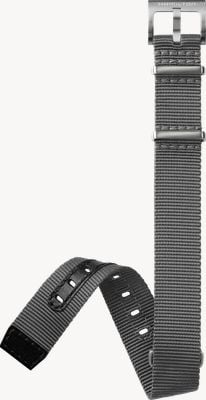 Hamilton Straps Khaki Aviation Grey Nato Strap - 18mm (STRAP ONLY) H690764105