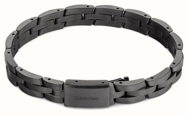 Calvin Klein Men's Black Tone Chain Style Bracelet 35000067