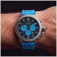 TW Steel Canteen Quartz Chronograph (45mm) Black Dial / Blue Silicone Strap Watch CS131 - alternate view 5