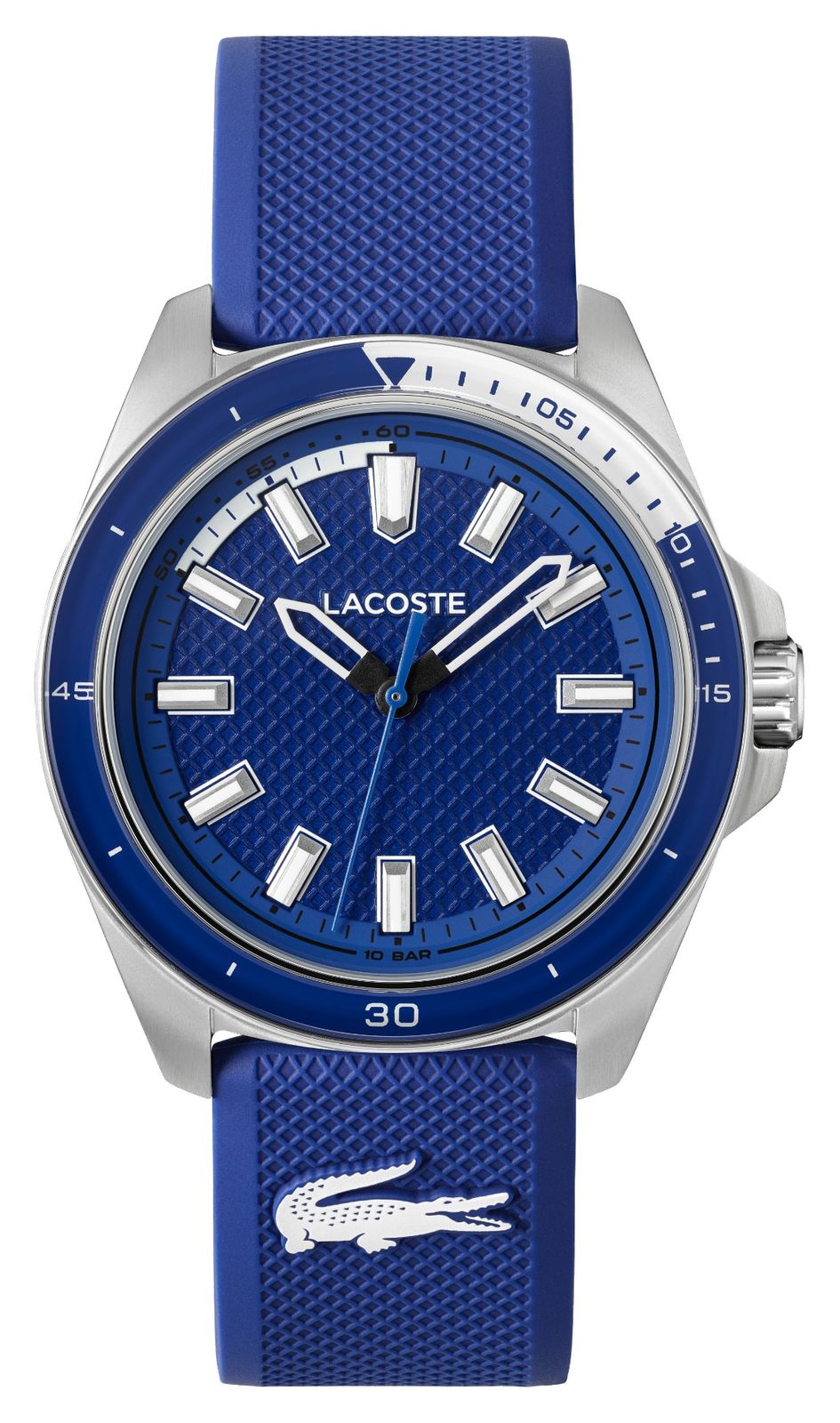 Lacoste 2011493 CAPBRETON Three-Hand Quartz (43mm) Blue Dial Watch