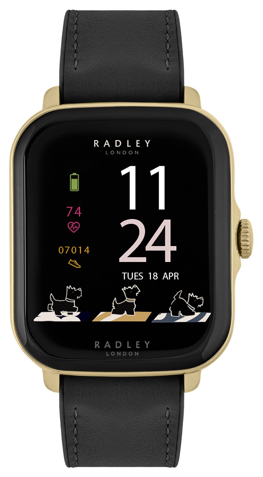 Radley RYS20-2162 Series 20 Smart Calling Watch (37mm) Black