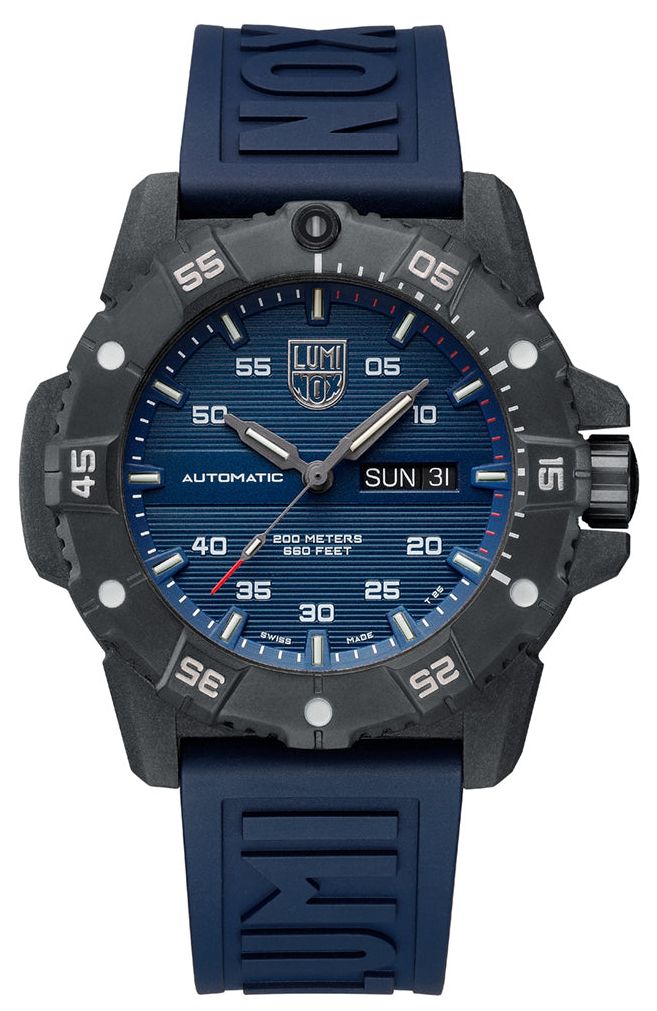 Luminox XS.3863 Sea Master Carbon Seal 3800 Series Blue Dial Watch