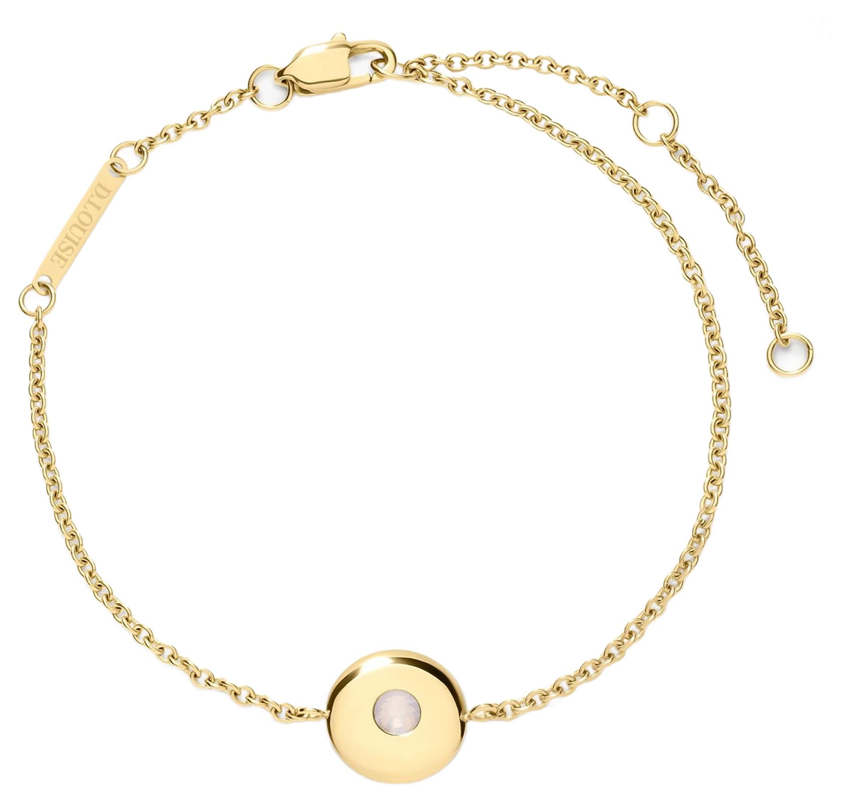 D.LOUISE YBB-023-06 14ct Yellow Gold PVD Cubic Zirconia June Jewellery