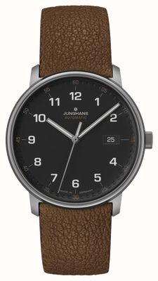 Junghans FORM A | Titan | Automatic | Brown Leather Strap | 27/2002.00