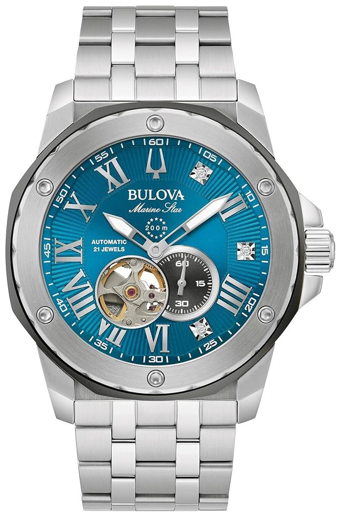 Bulova 98D184 Marc Anthony Series A Marine Star (45mm) Blue Watch