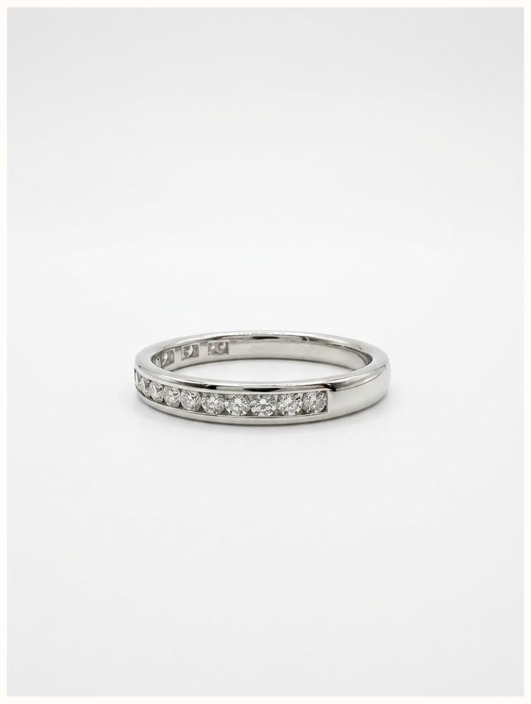 Platinum .33ct H SI Dia Eternity Channel Set Ring HET100023/PLAT - alternate view 2
