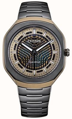 Citizen Eco-Drive PHOTON Limited Edition (40mm) 'Ink' Dial / Grey Ion Plated Super Titanium™ Bracelet BJ6569-59X