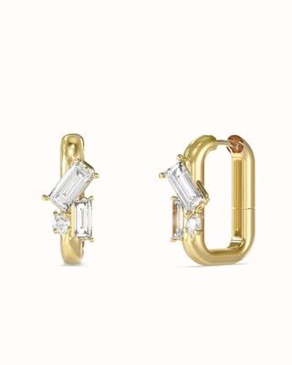 Guess Guess Womens Chandelier 13mm Multi Stones Huggies UBE05361YG