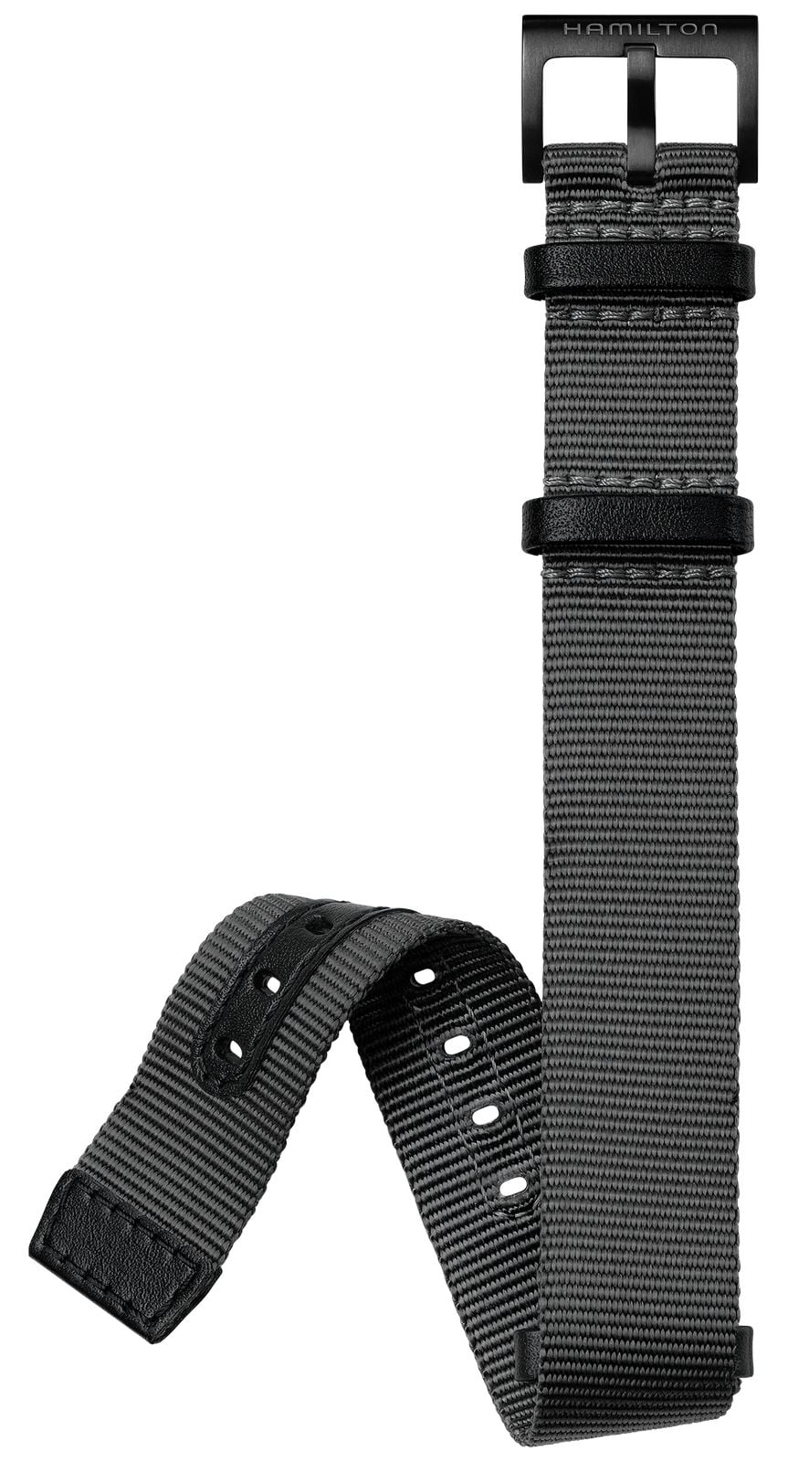 Hamilton Straps H690694107 Khaki Field Grey NATO Strap - Watch