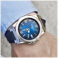 Emile Chouriet Challenger Cliff Automatic (40mm) Blue Sunray Dial / Blue Canvas Strap 08.1170.G.6.6.N8.2 - alternate view 6