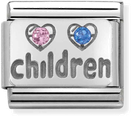 Nomination Classic Children Sterling Silver & Steel Charm 330304/15