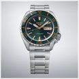 Seiko 5 Sports SKX SNZH Automatic (42.5mm) ‘Tweed Green’ Dial / Stainless Steel Bracelet Watch HDB005K1 - alternate view 2
