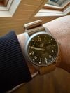 Customer picture of Seiko 5 Sports Field Khaki Nylon Strap Case 39.4mm SRPG35K1