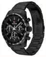 Tommy Hilfiger Hampton Black Dial Black Bracelet Watch 1792280 - alternate view 2