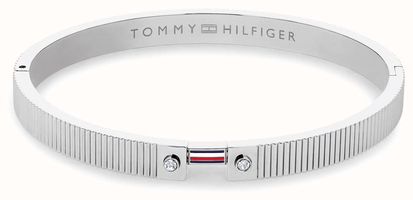 Tommy Hilfiger STRIPES Chunky Stainless Steel Bangle 2781047