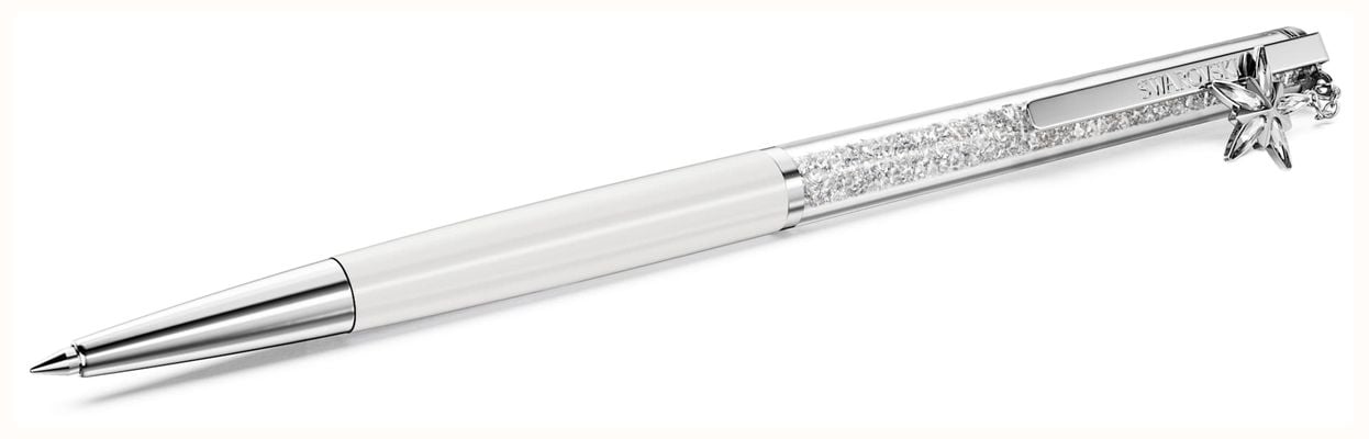 Swarovski Crystalline Ballpoint Pen - White lacquered, chrome plated 5717136