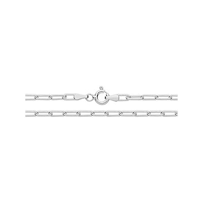 James Moore TH G1372/10 Silver Paper Chain Anklet Jewellery